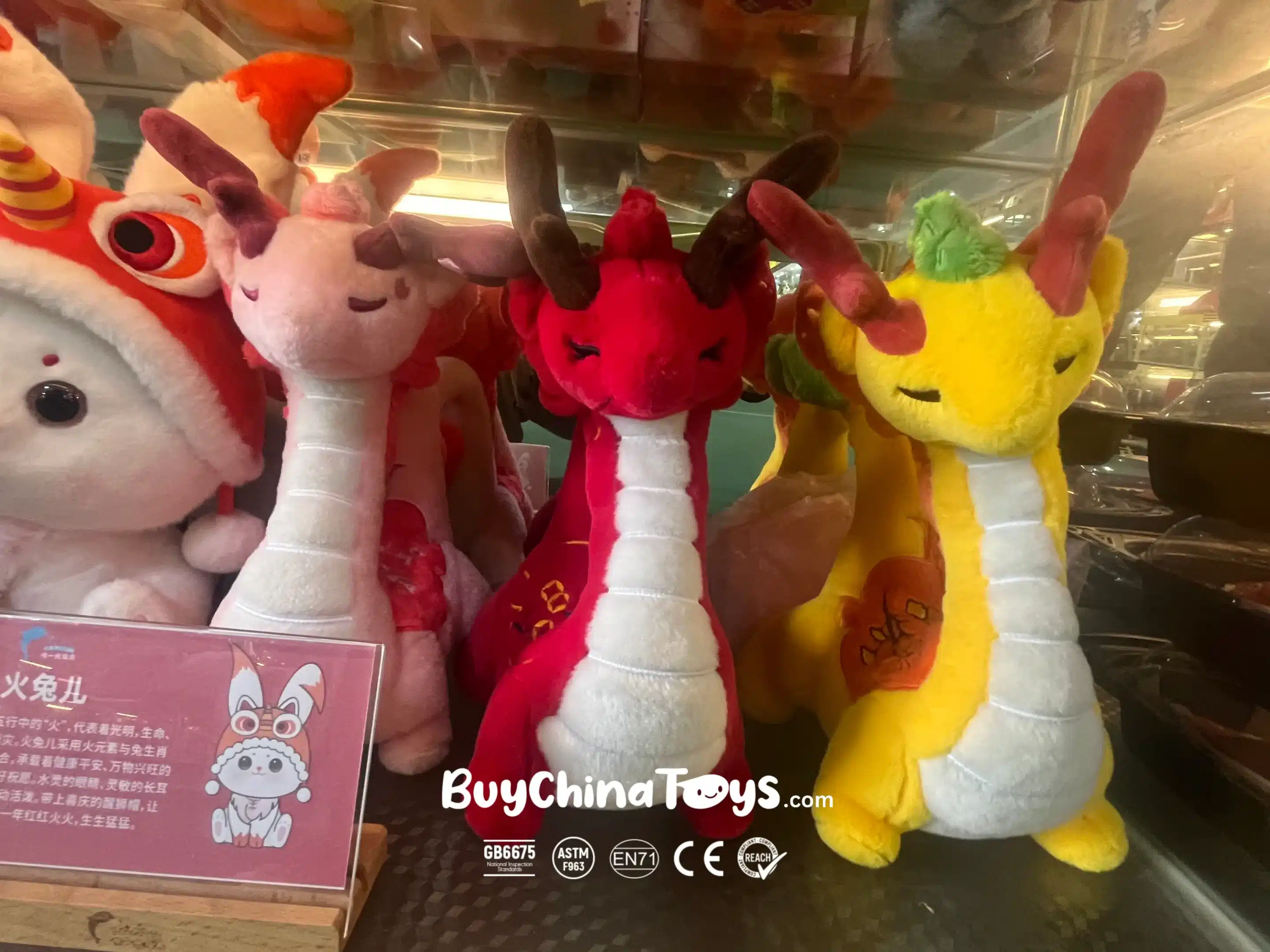 Custom Dragon Plush Toy
