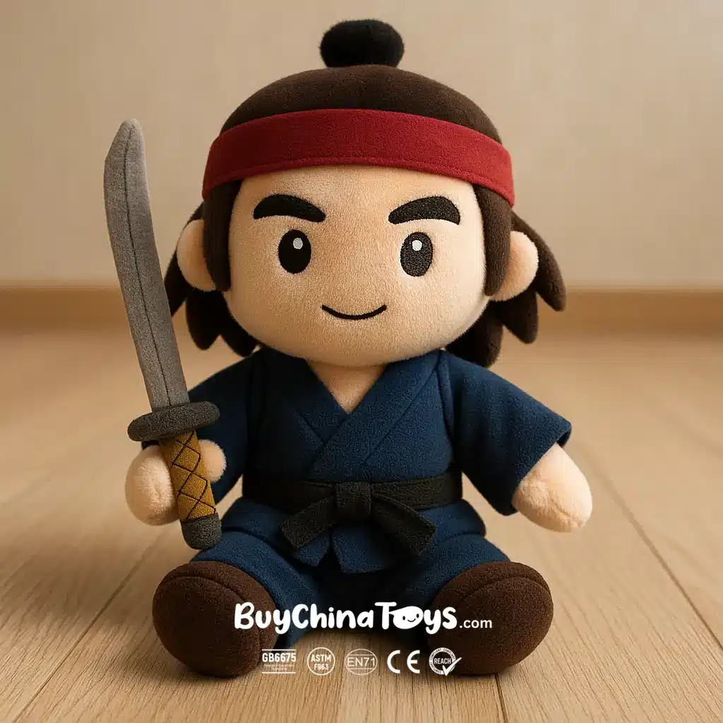 From Legendary Warriors to Cuddly Samurai Plush Toy
