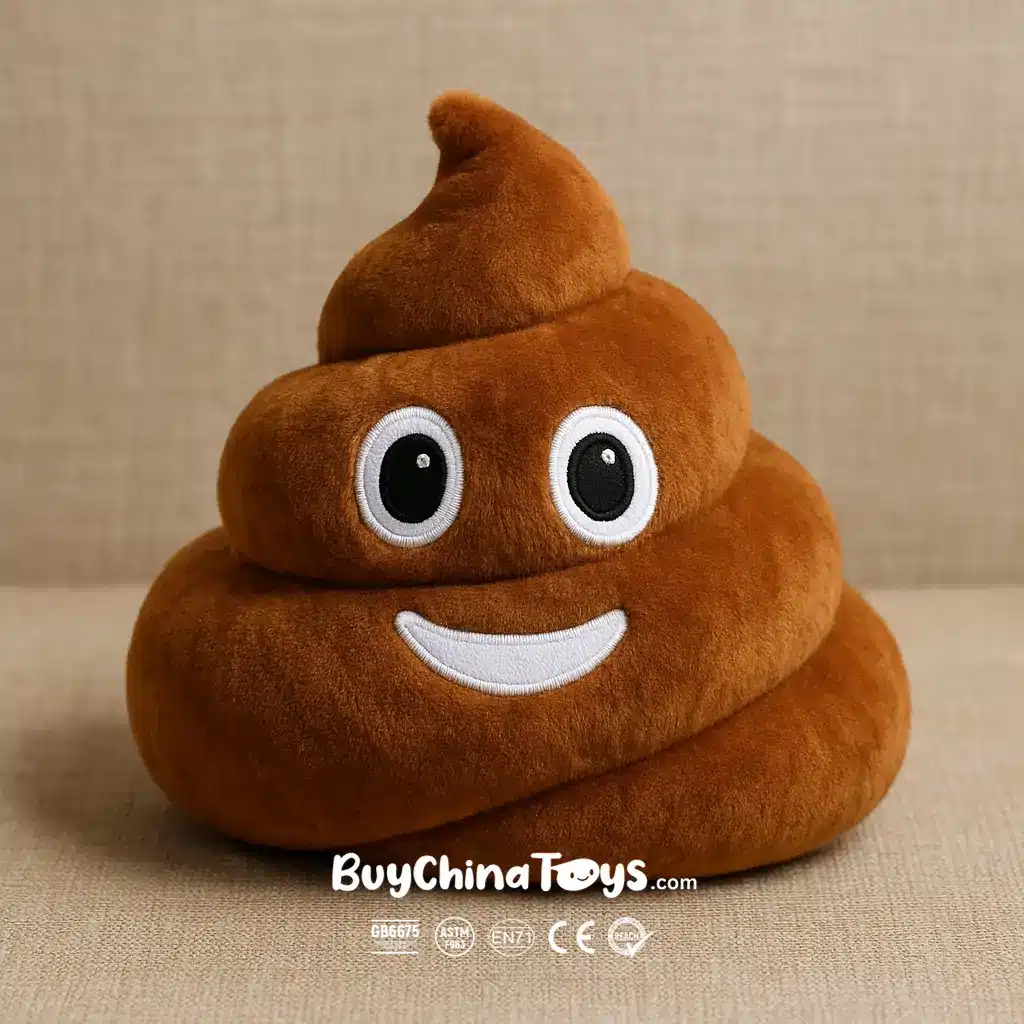 Emoji Poop Plush Toy